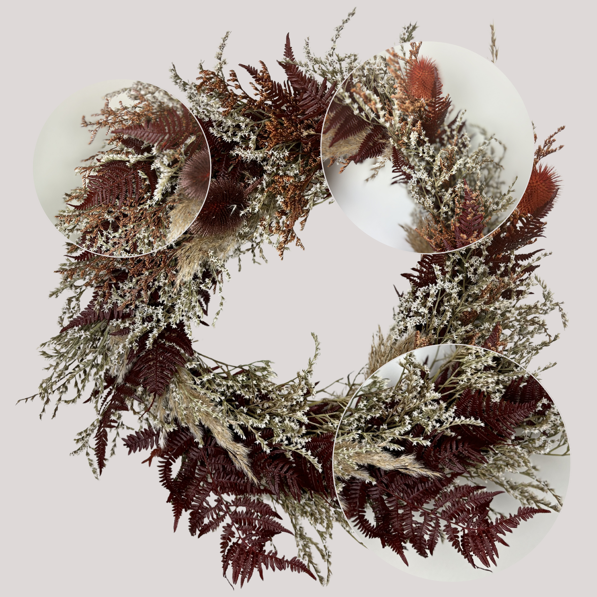 Rust & Thistle Wreath