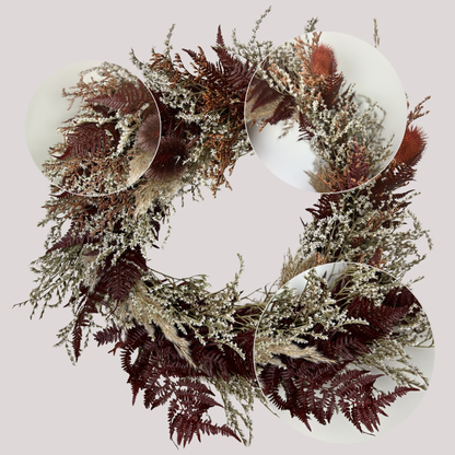 Rust & Thistle Wreath